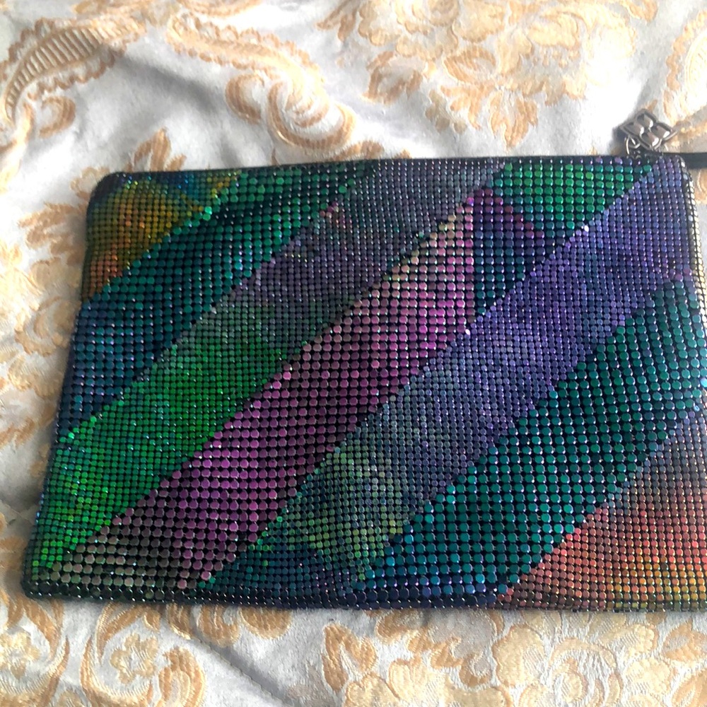 Beautiful multi colour cluch bag